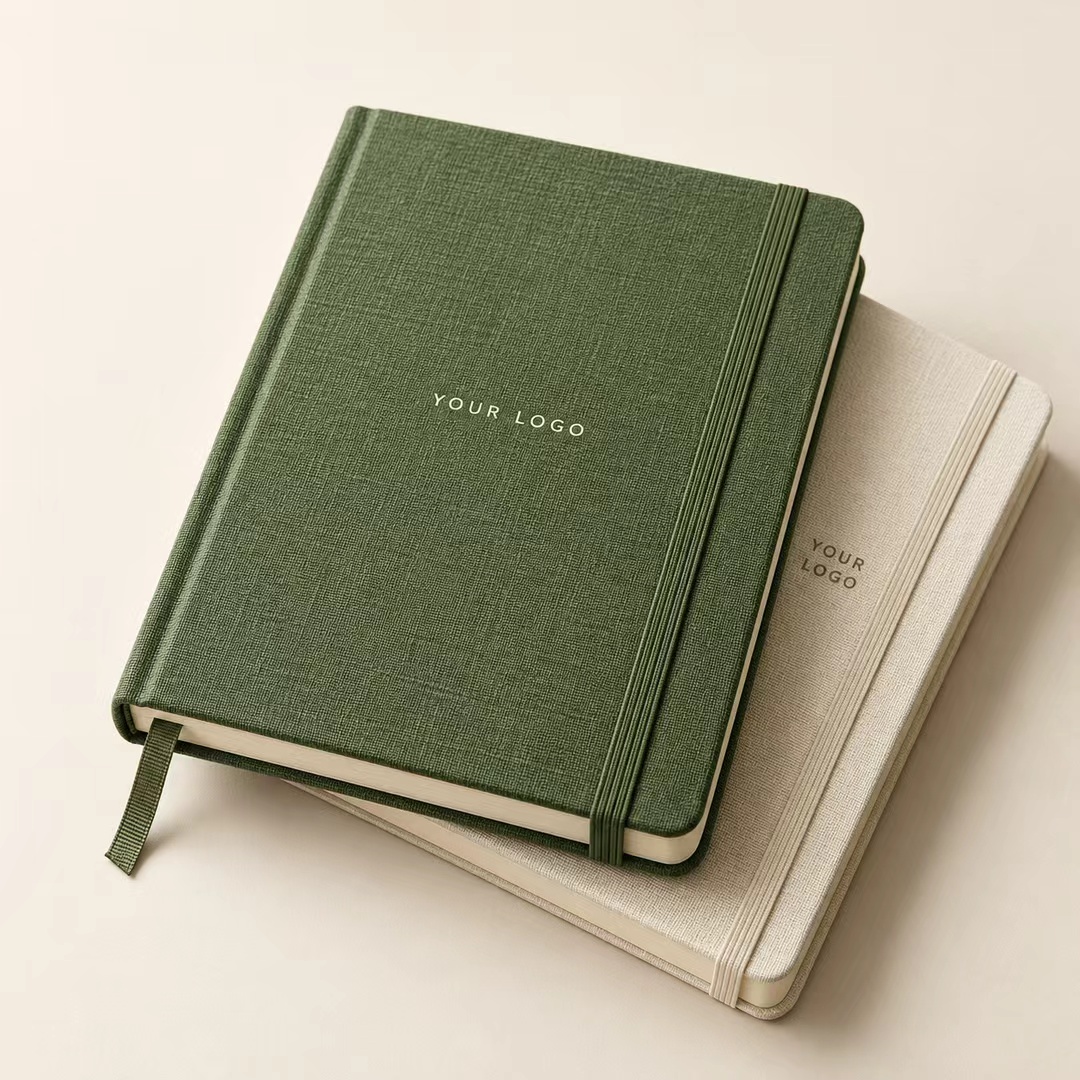 Notebooks branded product concept with Your Logo artwork