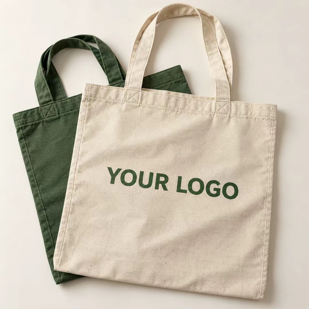 Tote Bags branded product concept with Your Logo artwork