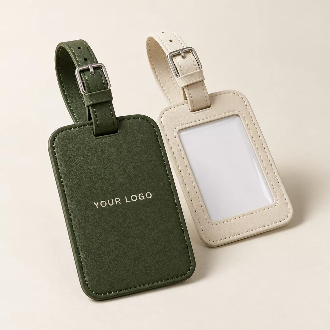 Luggage Tags branded product concept with Your Logo artwork